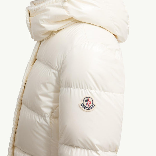 Glareins Braided Trim Hooded Short Down Jacket