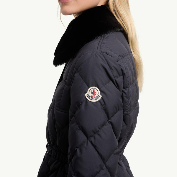 Cygne Diamond-Quilted Short Down Jacket