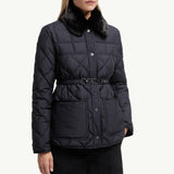 Cygne Diamond-Quilted Short Down Jacket