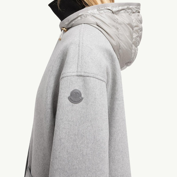 Reposse 3-in-1 Wool & Cashmere Short Down Jacket