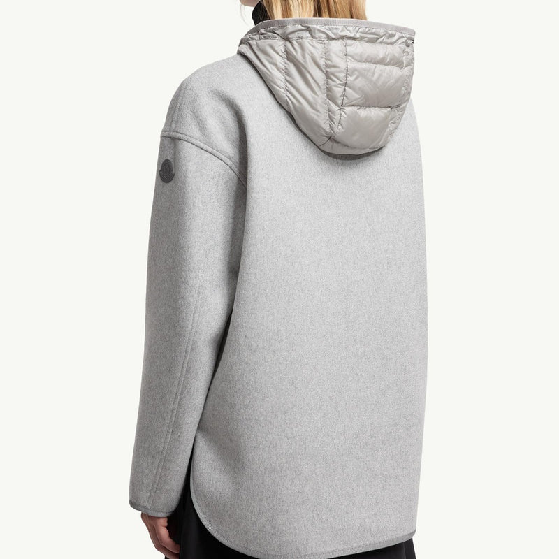 Reposse 3-in-1 Wool & Cashmere Short Down Jacket