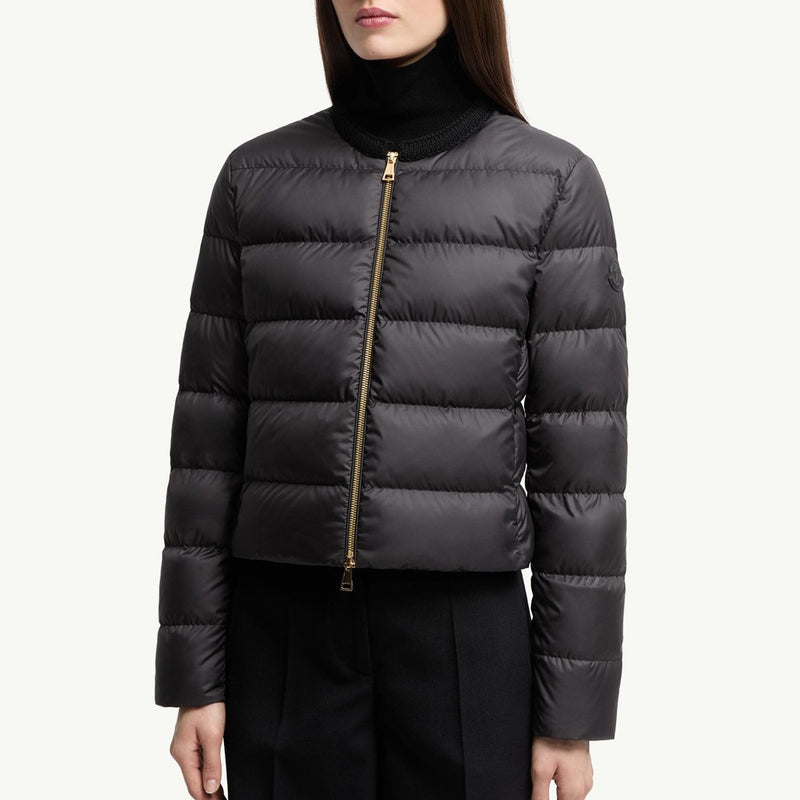 Mauvezin Wool-Trimmed Short Down Jacket