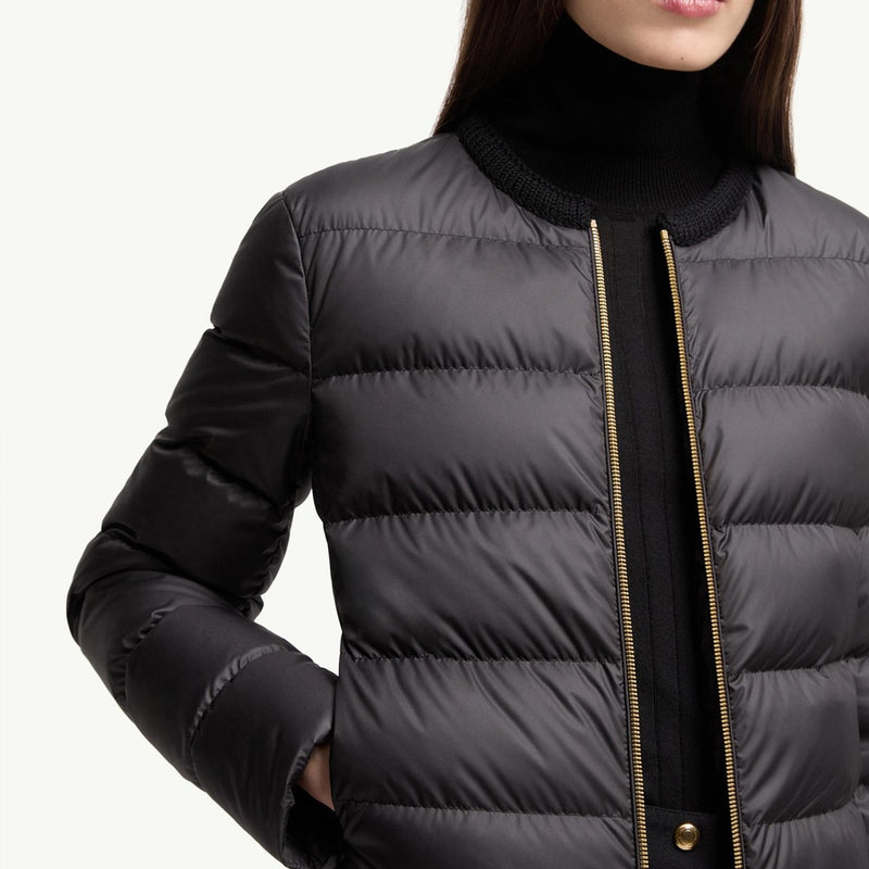 Mauvezin Wool-Trimmed Short Down Jacket