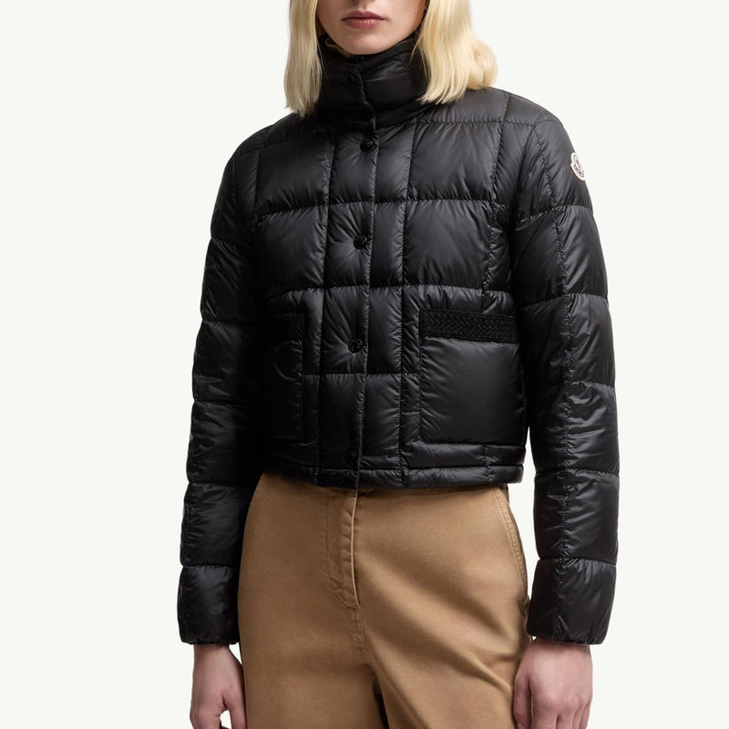 Jarcieu Braided Trim Short Down Jacket