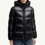 Serittes Hooded Short Down Jacket