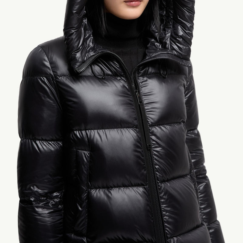 Serittes Hooded Short Down Jacket