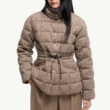 Antigony Wool Blend Short Down Jacket