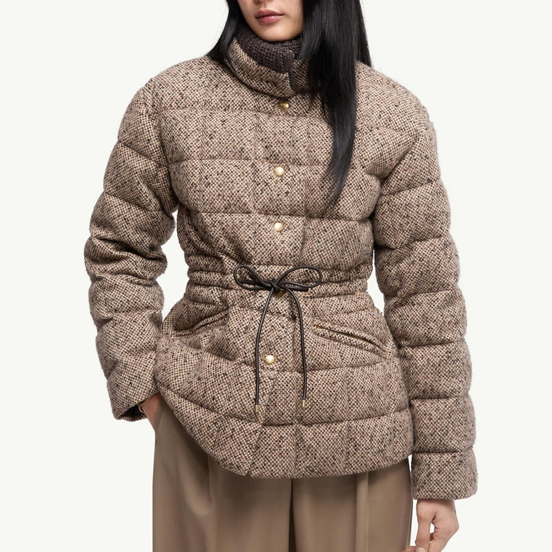 Antigony Wool Blend Short Down Jacket