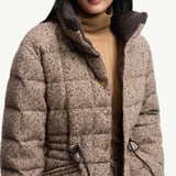 Antigony Wool Blend Short Down Jacket