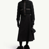 Blandy Wool Blend Bouclé Short Down Jacket
