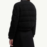 Blandy Wool Blend Bouclé Short Down Jacket