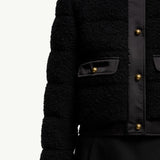 Blandy Wool Blend Bouclé Short Down Jacket