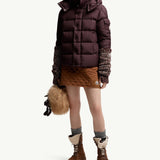 Moncler Maya 70 Hooded Short Down Jacket