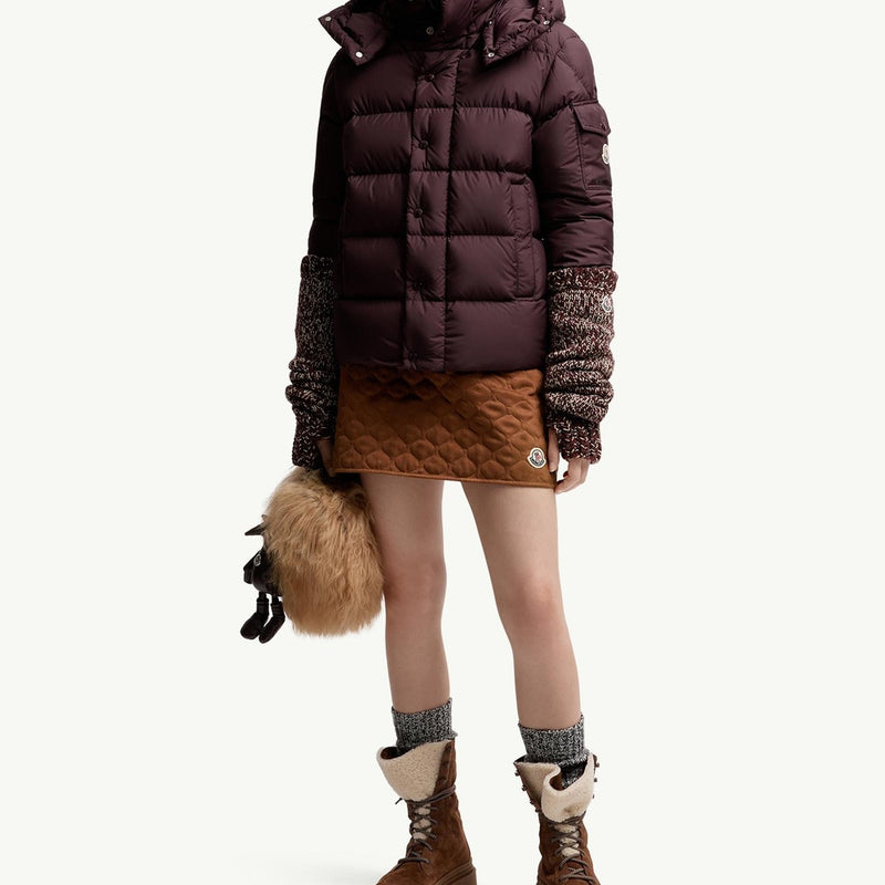 Moncler Maya 70 Hooded Short Down Jacket