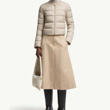 Mauvezin Wool-Trimmed Short Down Jacket