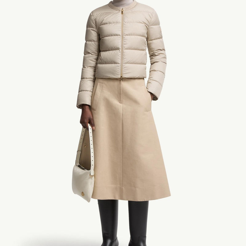 Mauvezin Wool-Trimmed Short Down Jacket