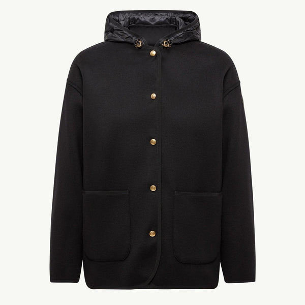 Reposse 3-in-1 Wool & Cashmere Short Down Jacket