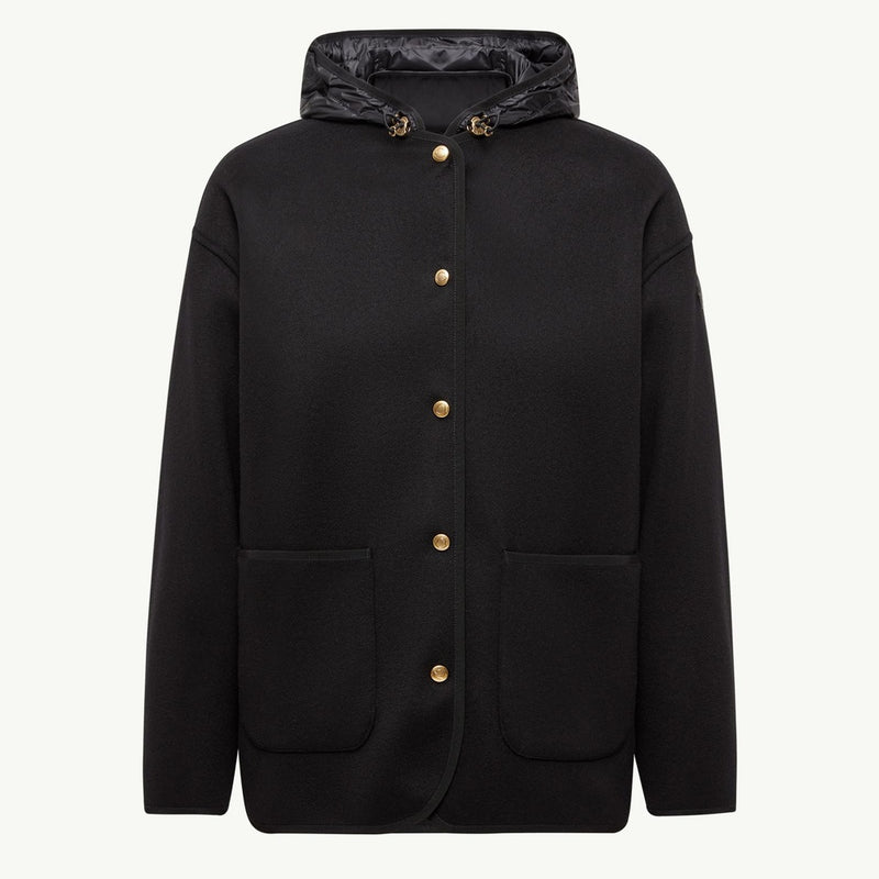 Reposse 3-in-1 Wool & Cashmere Short Down Jacket