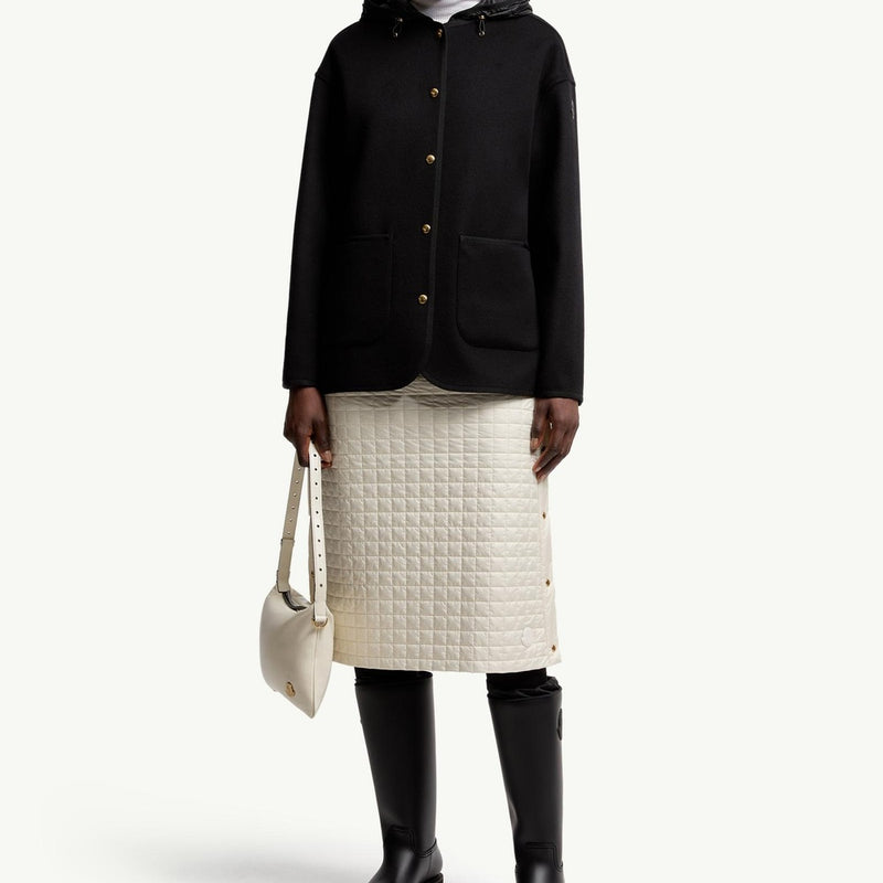 Reposse 3-in-1 Wool & Cashmere Short Down Jacket