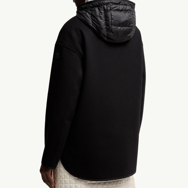 Reposse 3-in-1 Wool & Cashmere Short Down Jacket