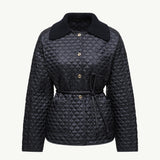 Raray Belted Short Down Jacket