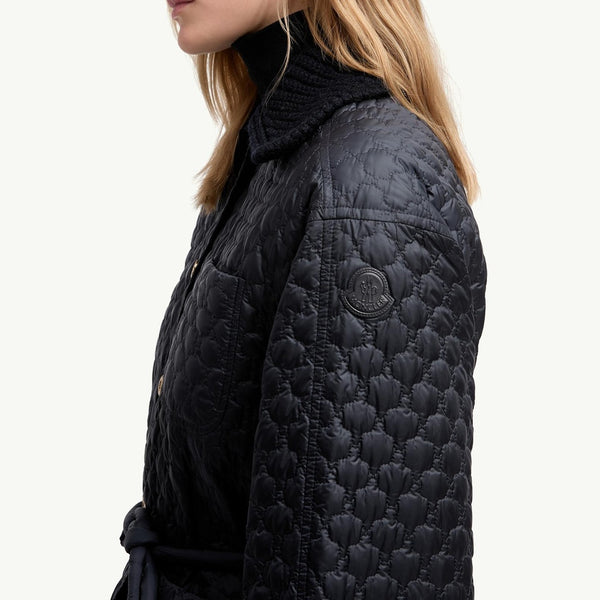 Raray Belted Short Down Jacket