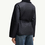 Raray Belted Short Down Jacket