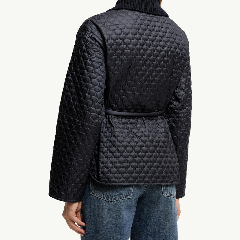 Raray Belted Short Down Jacket