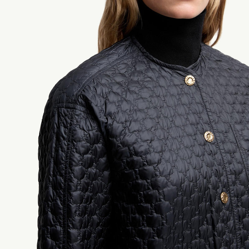 Raray Belted Short Down Jacket