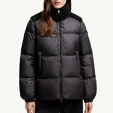 Esnaie Teddy-Trimmed Short Down Jaket
