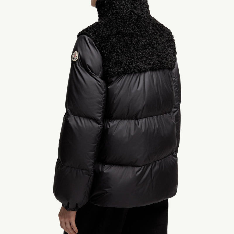 Esnaie Teddy-Trimmed Short Down Jaket
