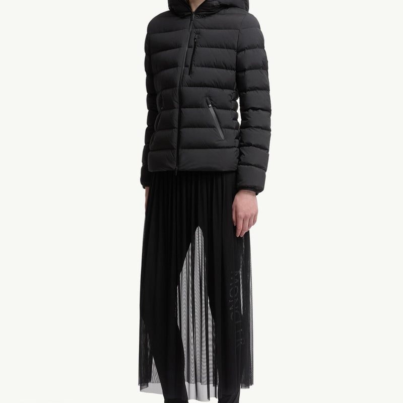 Herbe Hooded Short Down Jacket