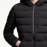 Herbe Hooded Short Down Jacket