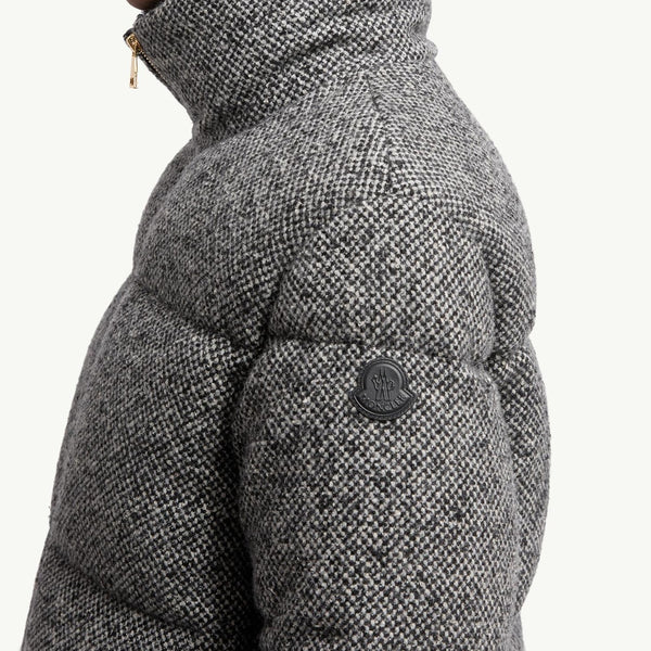 Careil Wool Bouclé Short Down Jacket