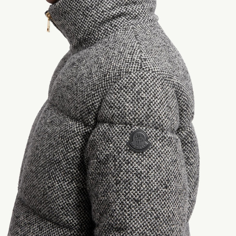 Careil Wool Bouclé Short Down Jacket