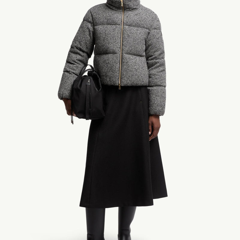 Careil Wool Bouclé Short Down Jacket