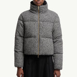 Careil Wool Bouclé Short Down Jacket