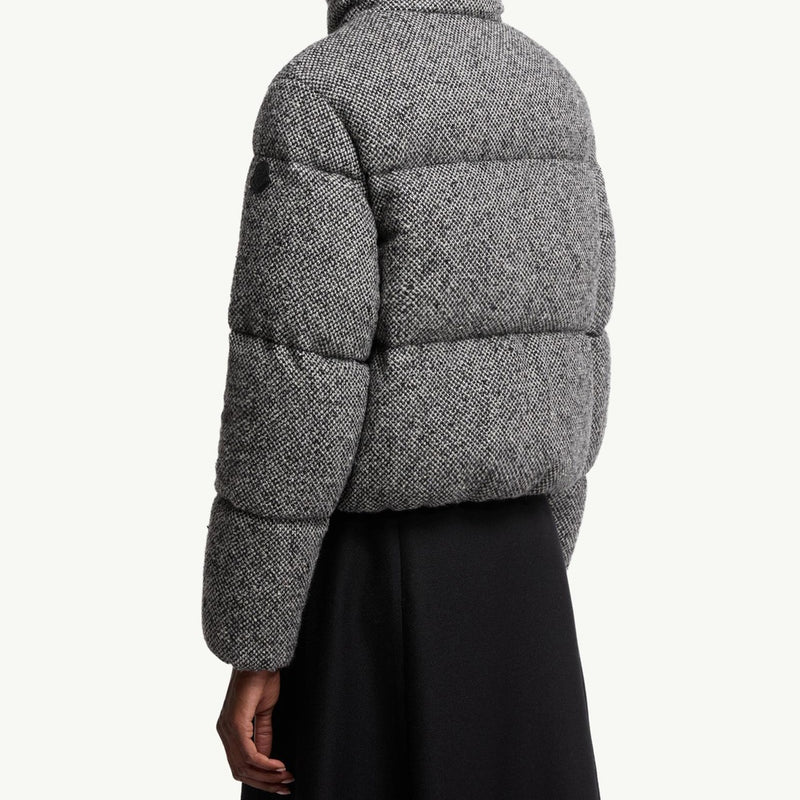 Careil Wool Bouclé Short Down Jacket