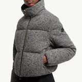 Careil Wool Bouclé Short Down Jacket