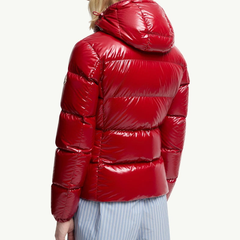 Glareins Braided Trim Hooded Short Down Jacket