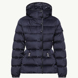 Barante Hooded Velour Short Down Jacket