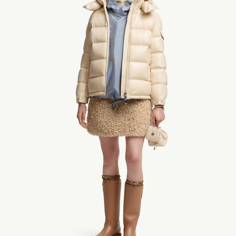 Maire Hooded Short Down Jacket