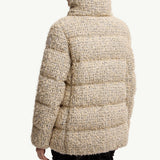 Cochelle Tweed Short Down Jacket