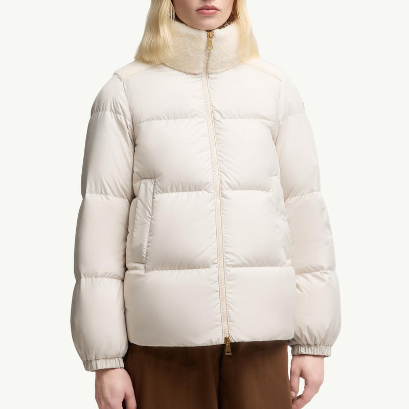 Esnaie Teddy-Trimmed Short Down Jaket