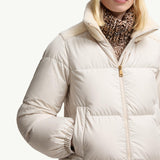 Esnaie Teddy-Trimmed Short Down Jaket