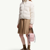 Padded Wool & Cotton Zip-Up Cardigan