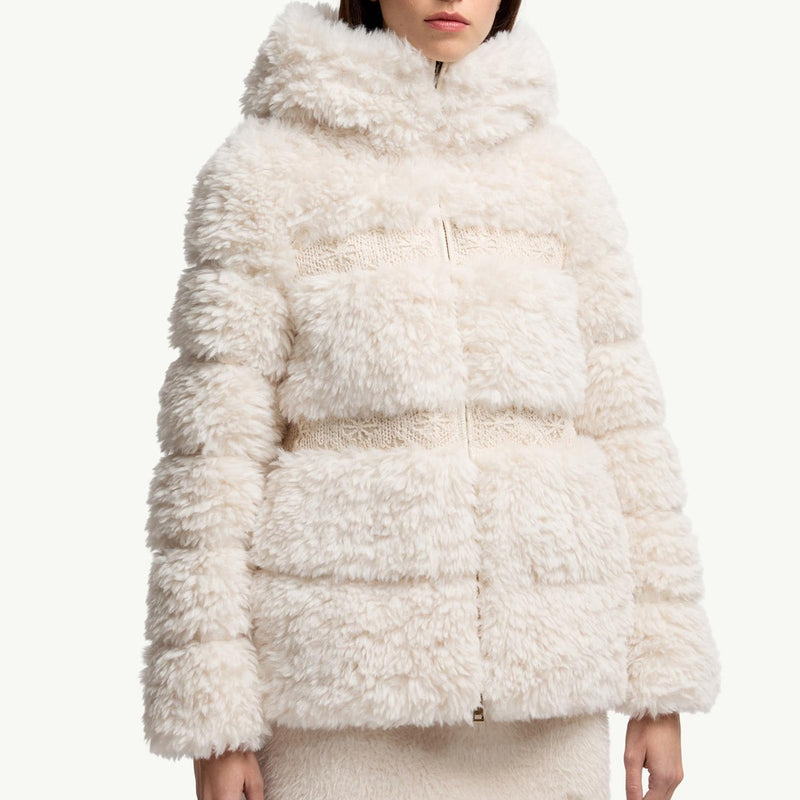 Verie Teddy Hooded Short Down Jacket