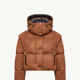 Paterne 2-in-1 Hooded Short Down Jacket