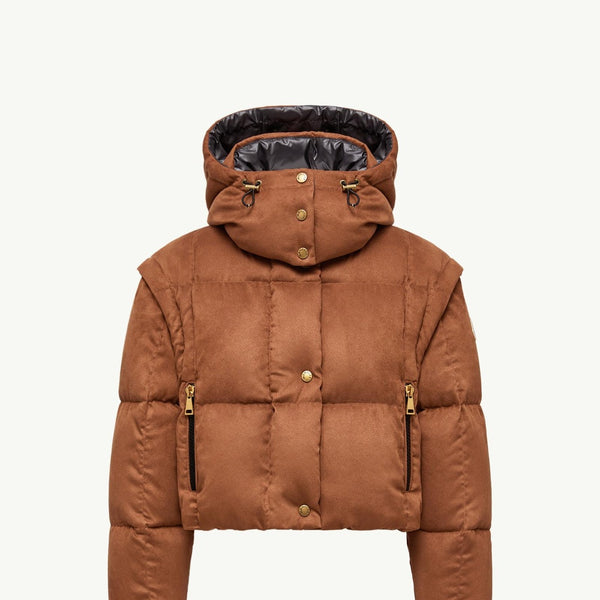 Paterne 2-in-1 Hooded Short Down Jacket