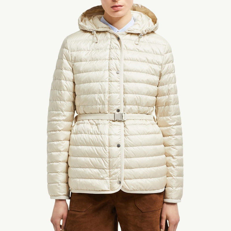 Oredon Hooded Mid-Length Down Jacket